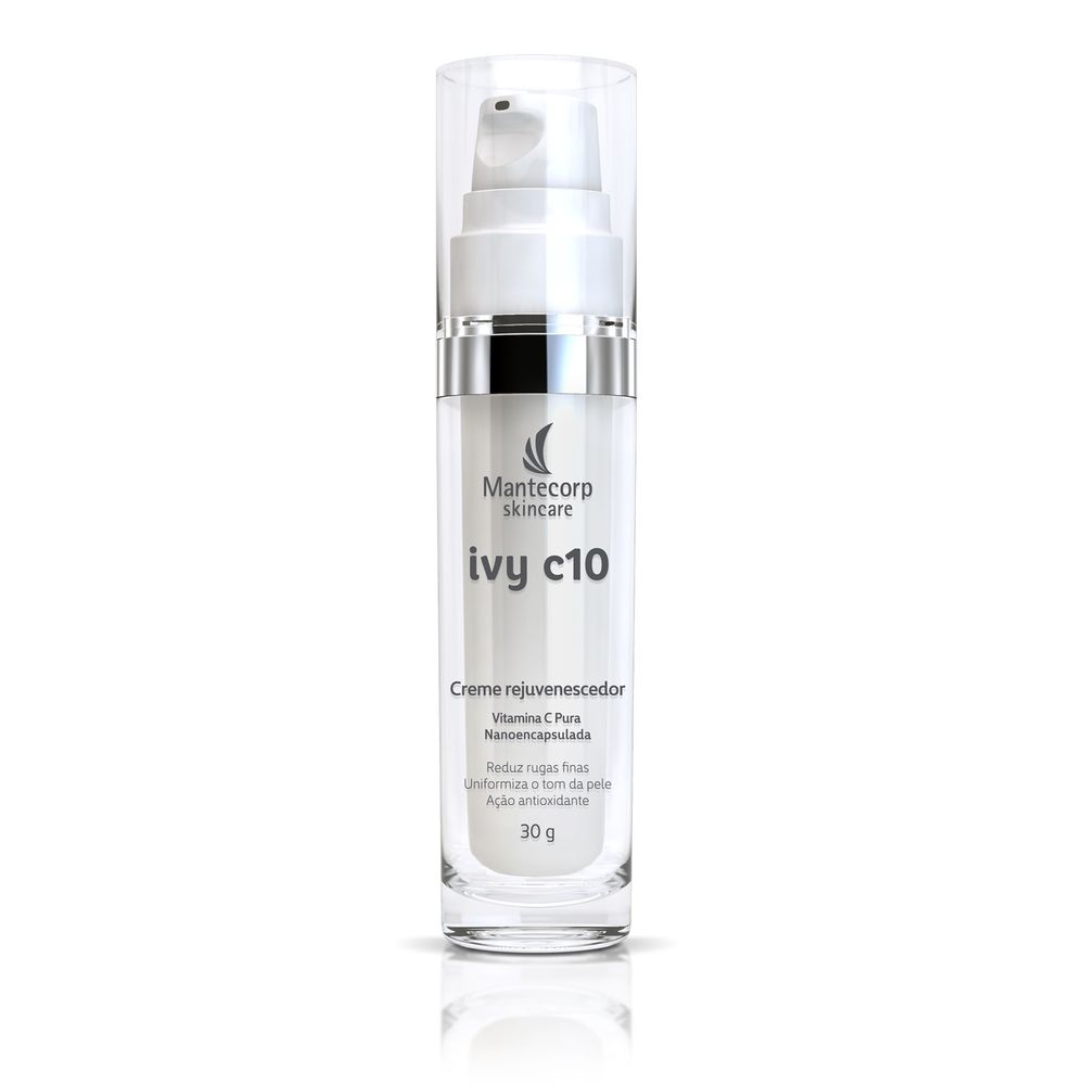 Creme Rejuvenescedor Mantecorp Ivy C10 Vitamina C Pura 30g