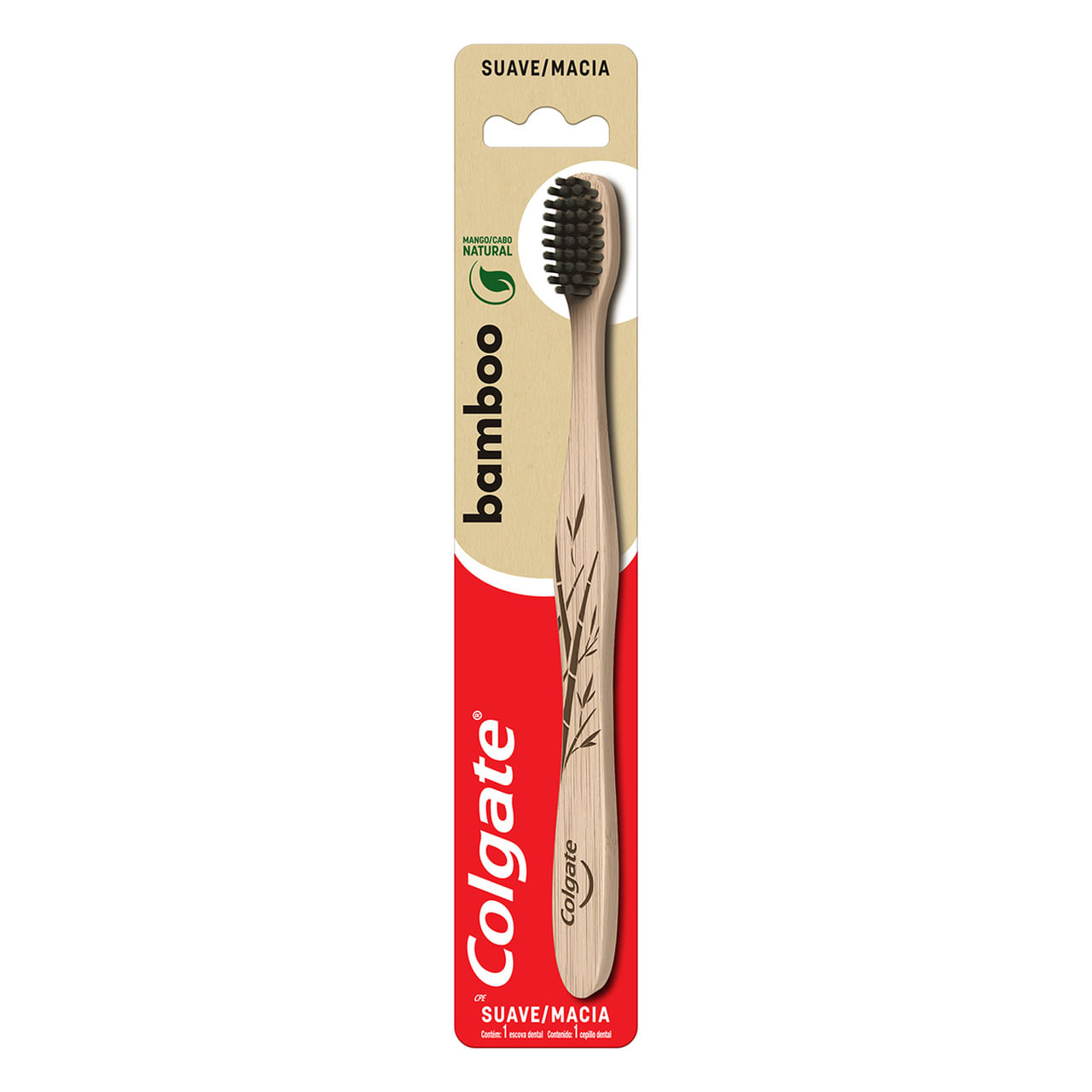 Escova de Dente Sustentável Colgate Bamboo 1 unidade