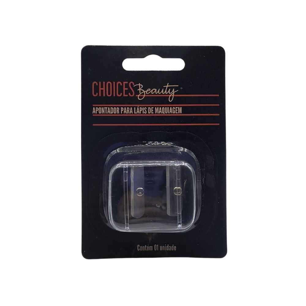 Apontador Choices Beauty Para Lápis De Maquiagem 1 Unidade