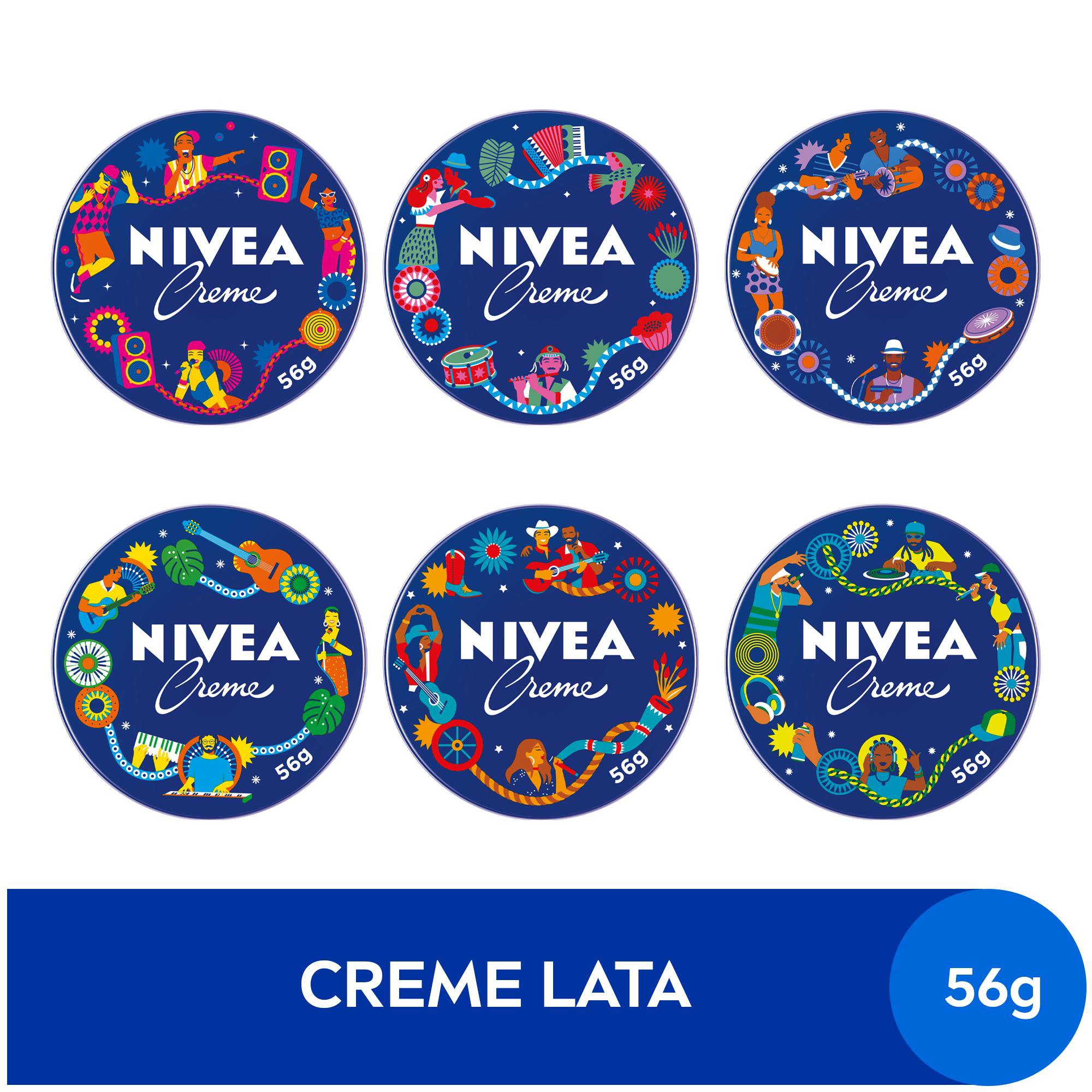 Hidratante Nivea Ritmos Brasileiros Edição Limitada Creme 56g