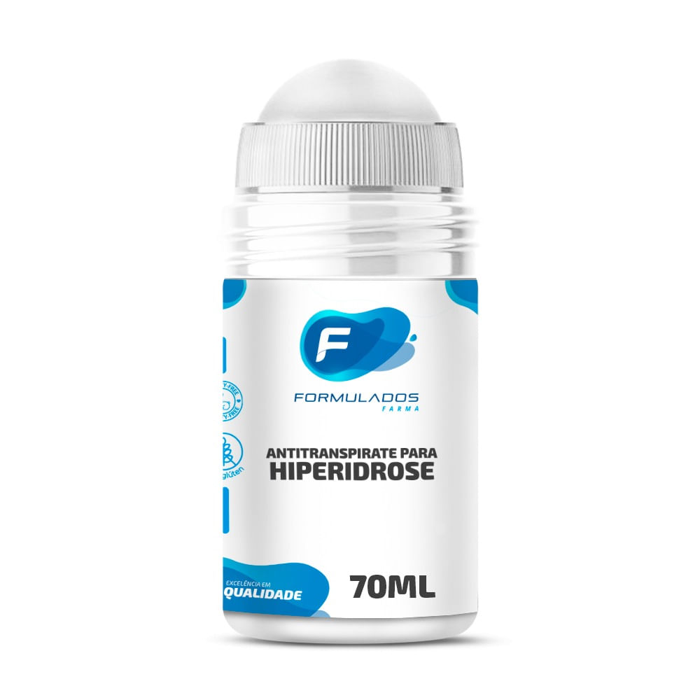 Antitranspirante para Hiperidrose - Formulados Farma - 70ml