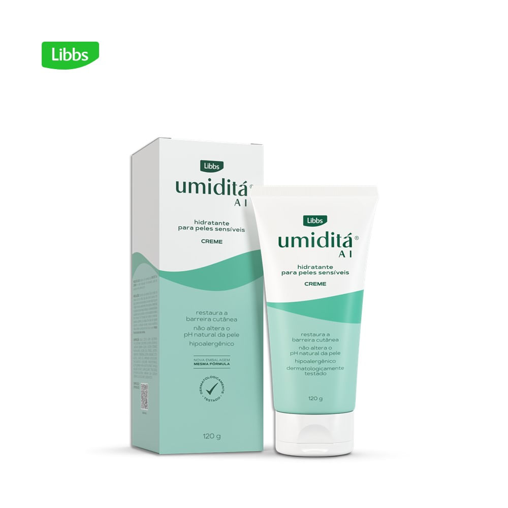 Creme Corporal Libbs Umiditá AI Hidratante 120g