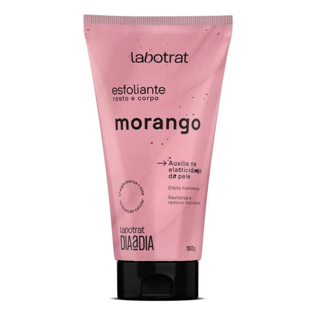 Esfoliante Corporal e Facial Labotrat Dia a Dia Argila Rosa Morango 150g