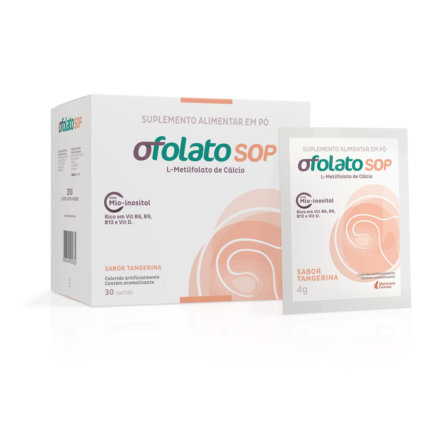 Ofolato Sop Sabor Tangerina Pó para Solução Oral 30 Sachês