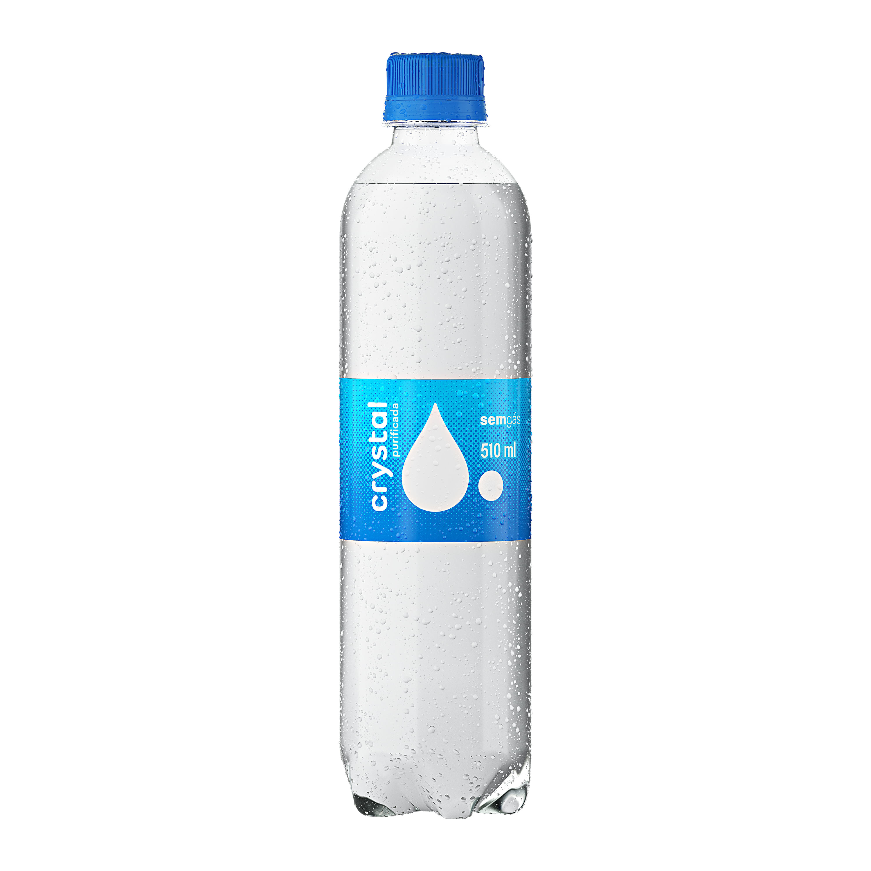 Água Mineral Crystal Purificda Sem Gás 510ml