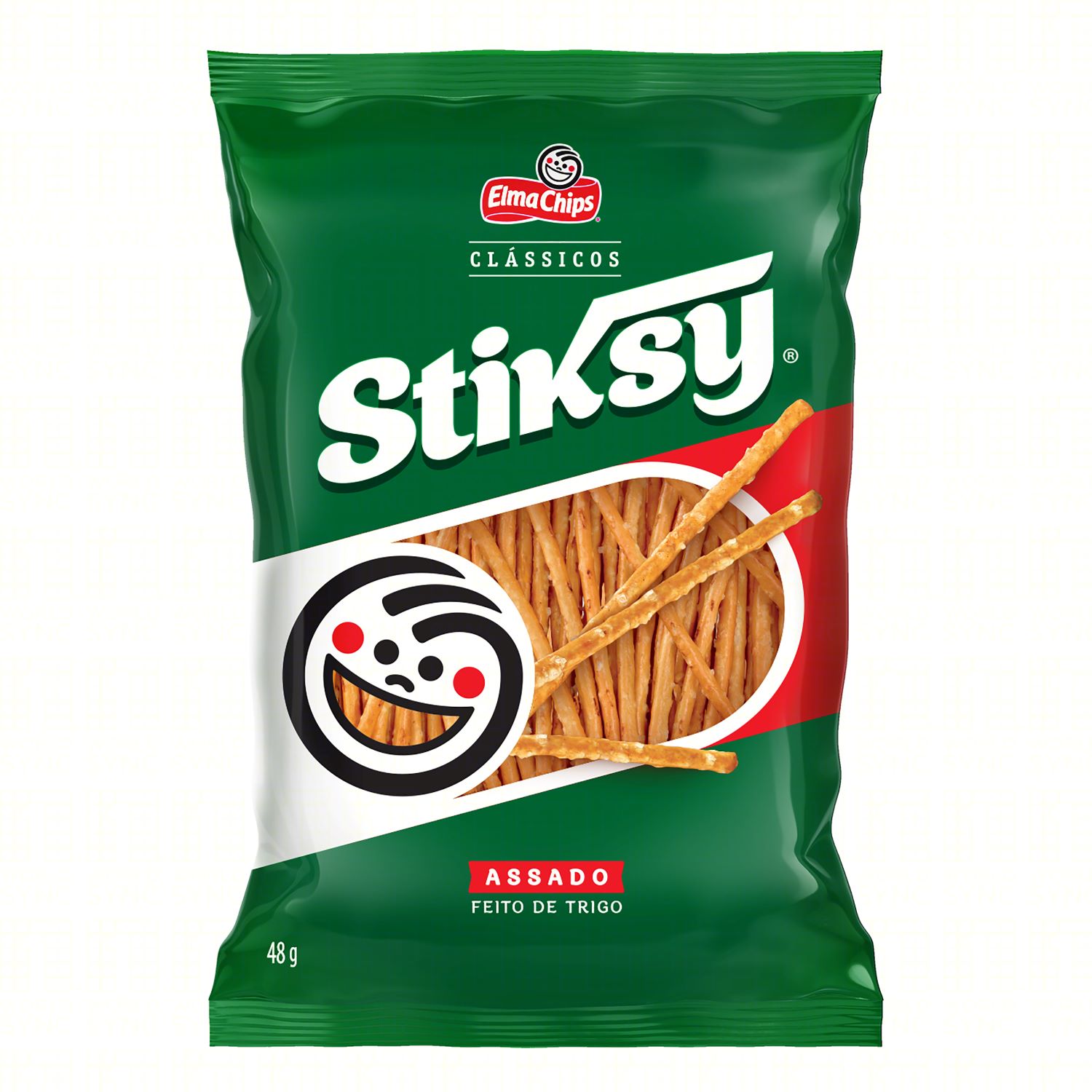 Palitinho De trigo assado Elma chips stiksy Clássicos Pacote 48g