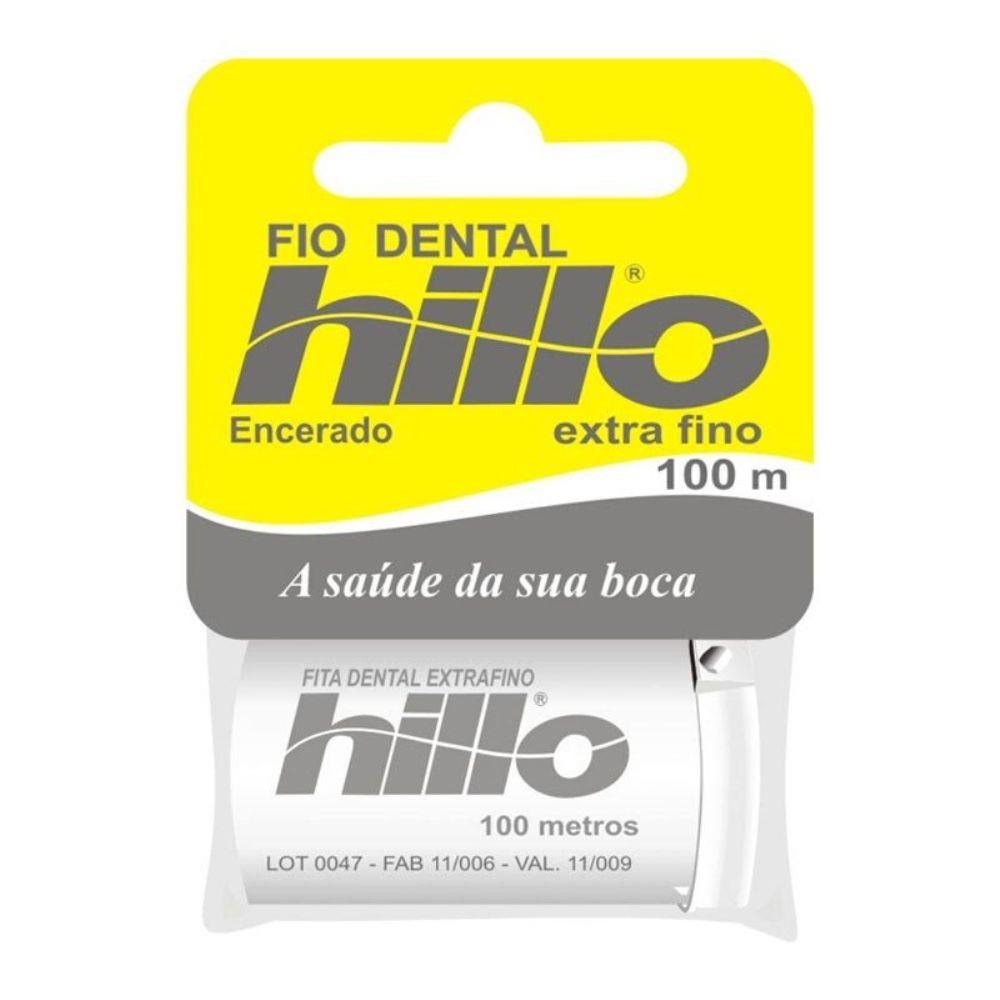 Fio Dental Hillo Encerado Extra Fino 100 metros