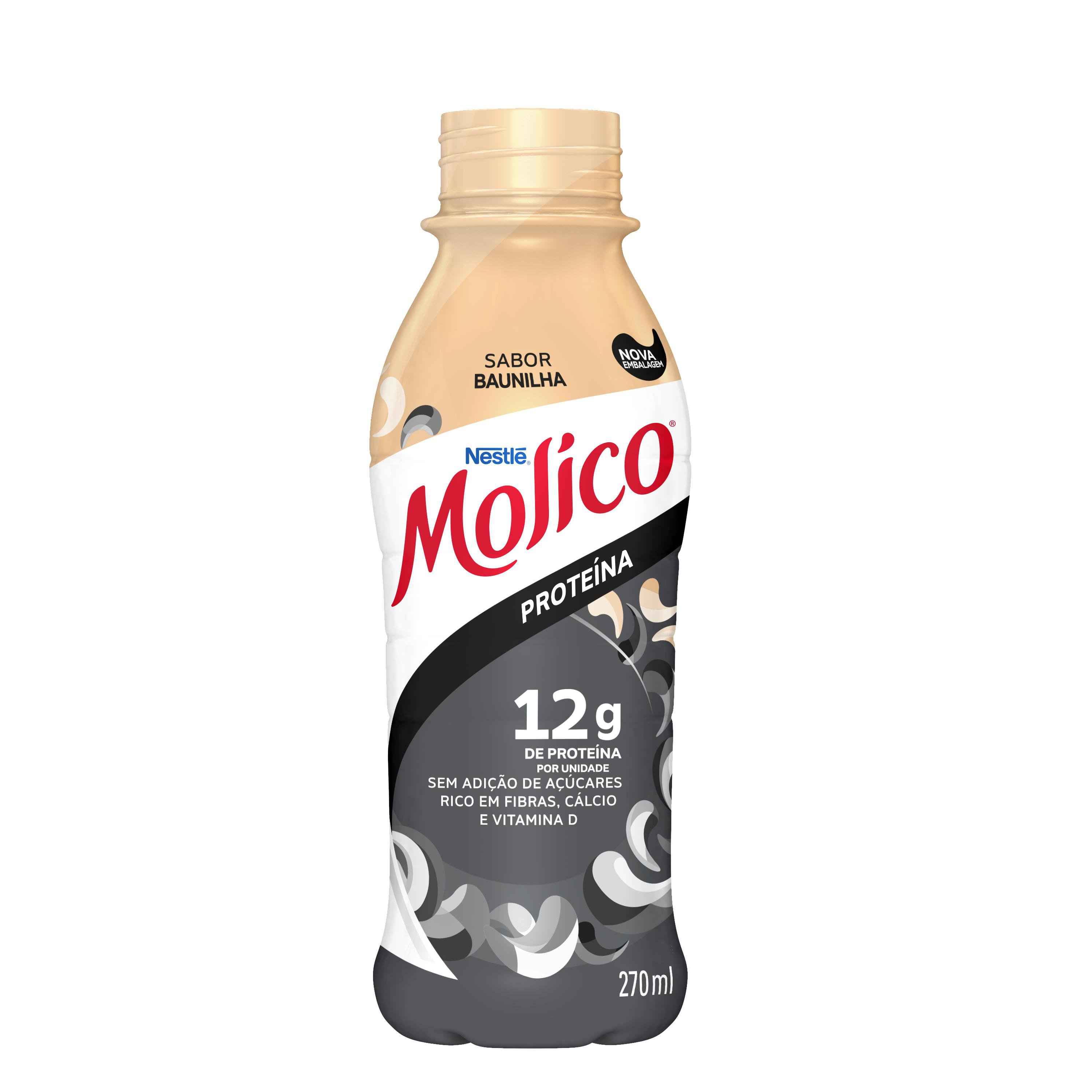 Bebida Lactea Molico Proteina Sabor Baunilha Sem Adição De Açúcares 270ml