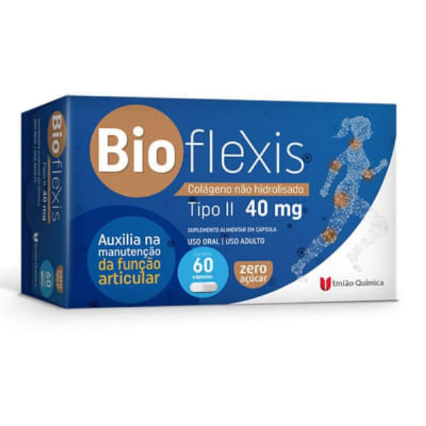 Bioflexis Colágeno Tipo II 40mg c/60 Cápsulas