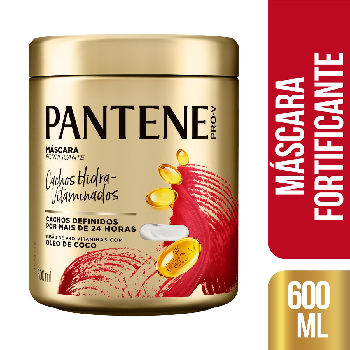 Máscara Tratamento Pantene Pro-V Cachos Hidra-Vitaminados 600ml