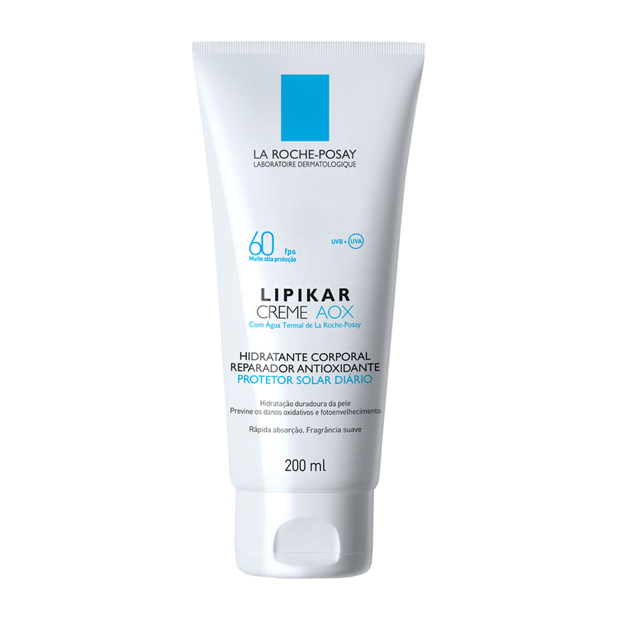 Creme Corporal La Roche-Posay Lipikar AOX Hidratante FPS 60 200ml