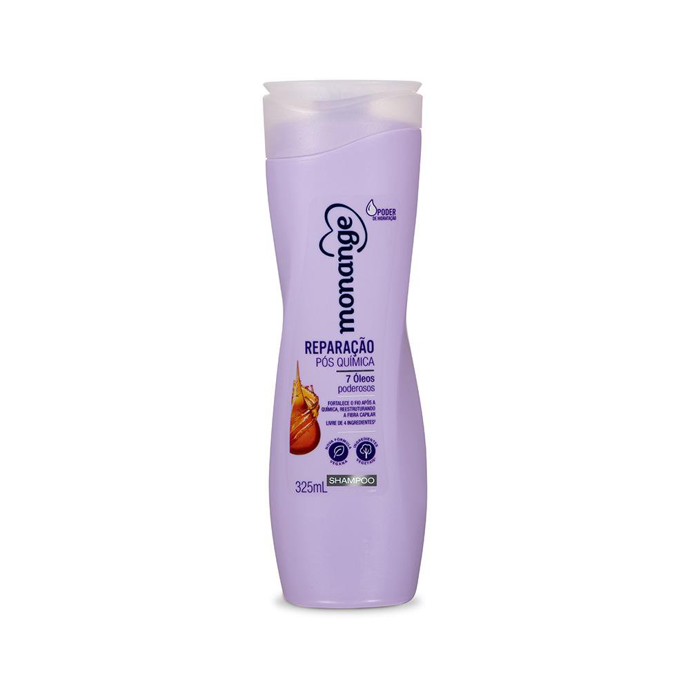 Shampoo Monange Reparação Pós Química 325ml