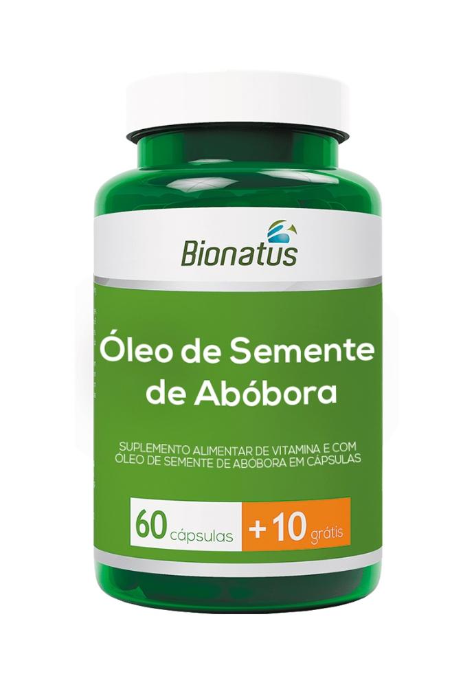 Óleo de Semente de Abóbora 70 Cápsulas - Bionatus