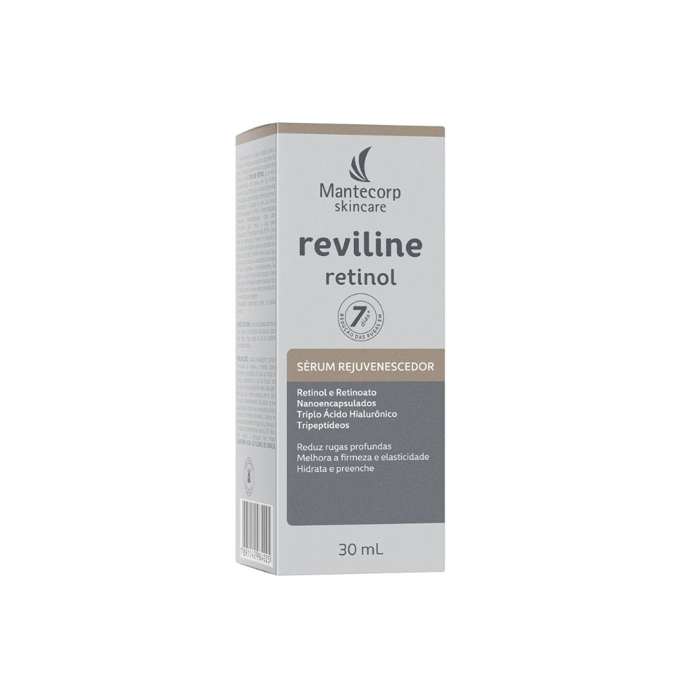 Sérum Mantecorp Skincare Reviline Rejuvenescedor com Retinol 30ml