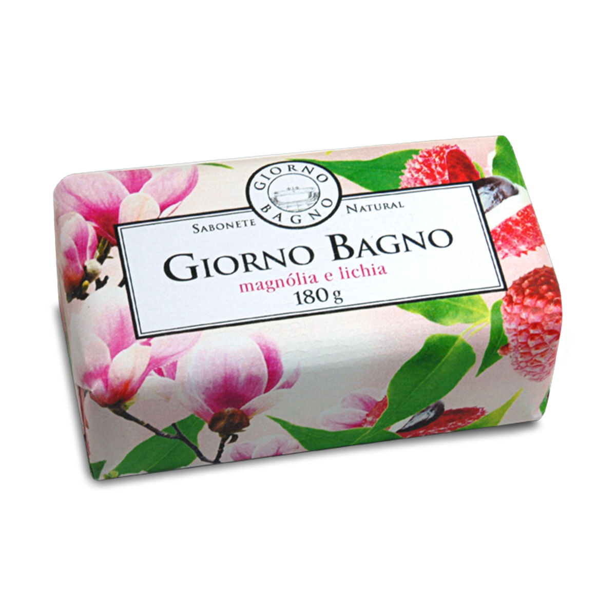 Sabonete em Barra Giorno Bagno Magnólia e Lichia 180g