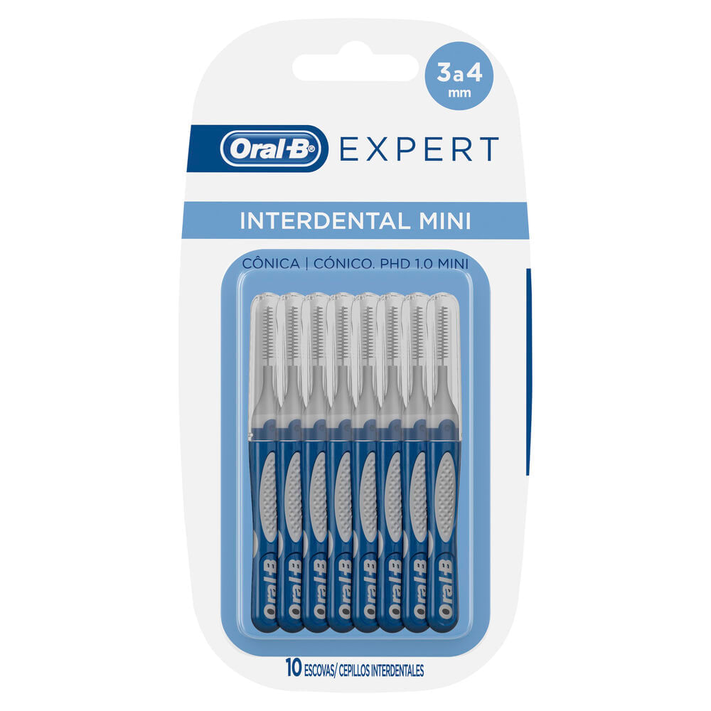 Escova Interdental Oral-B Expert Mini Cônica PHD 1,0 10 Unidades