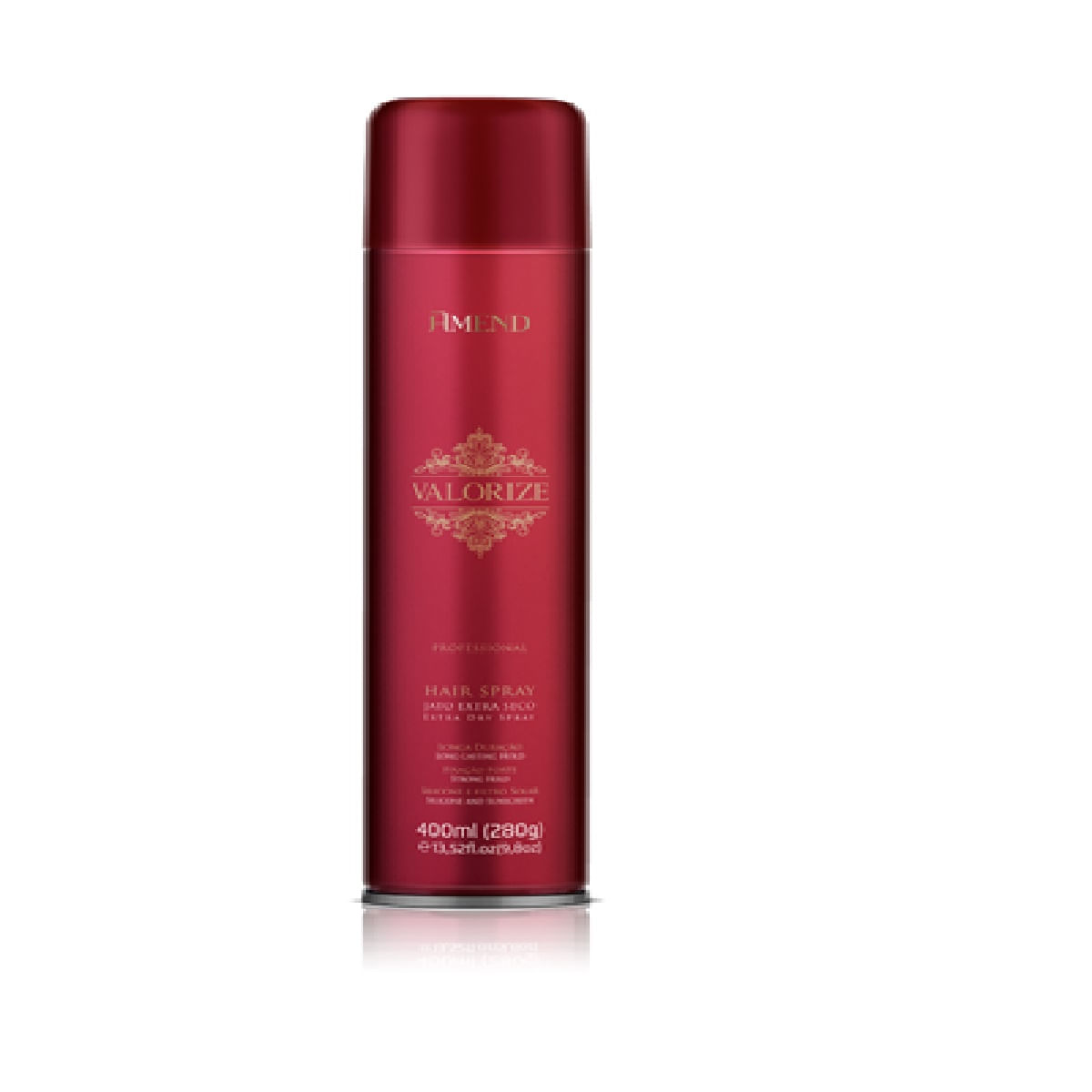 Fixador Capilar Amend Valorize Fixação Forte Aerossol 400ml