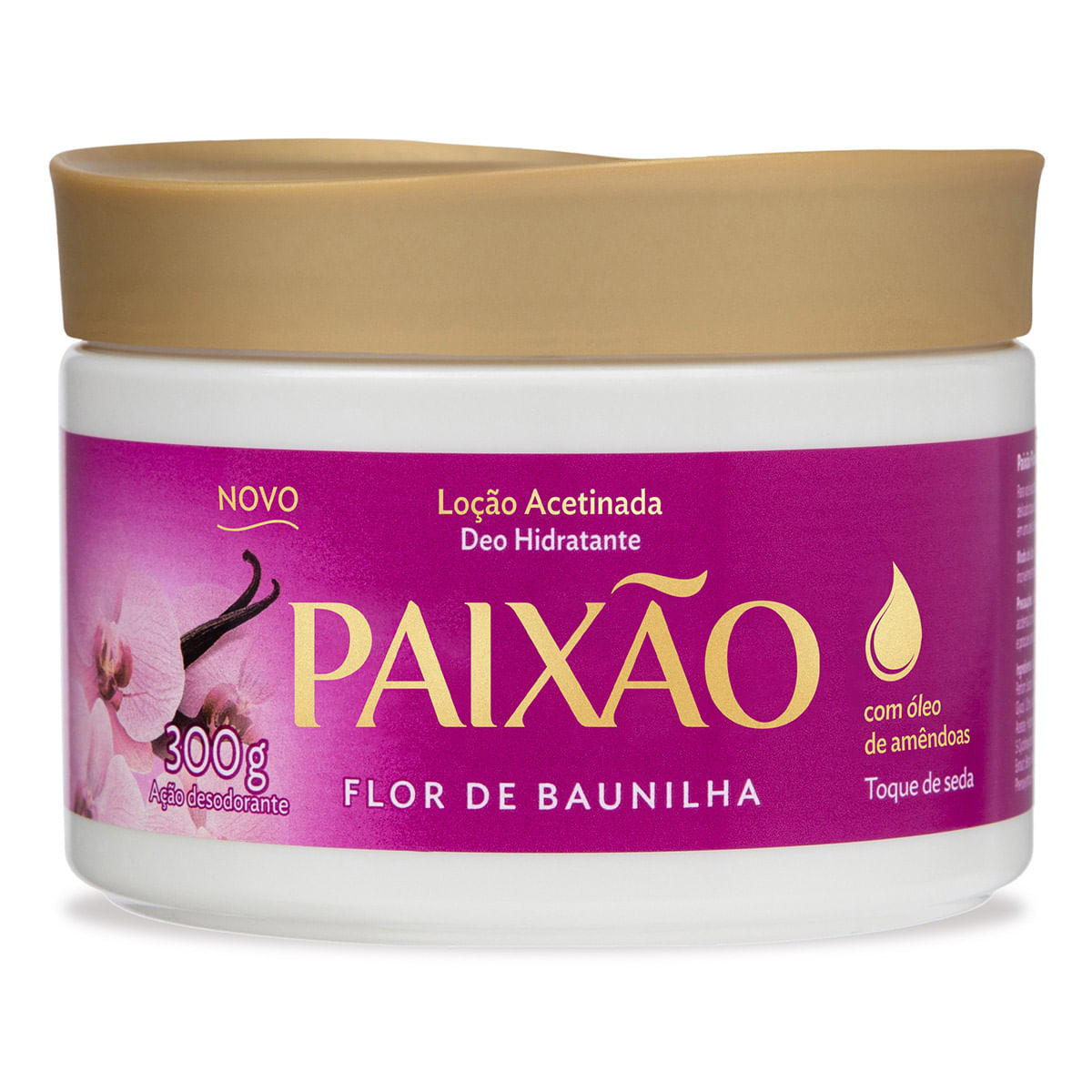 Loção Hidratante Paixão Flor de Baunilha 300g