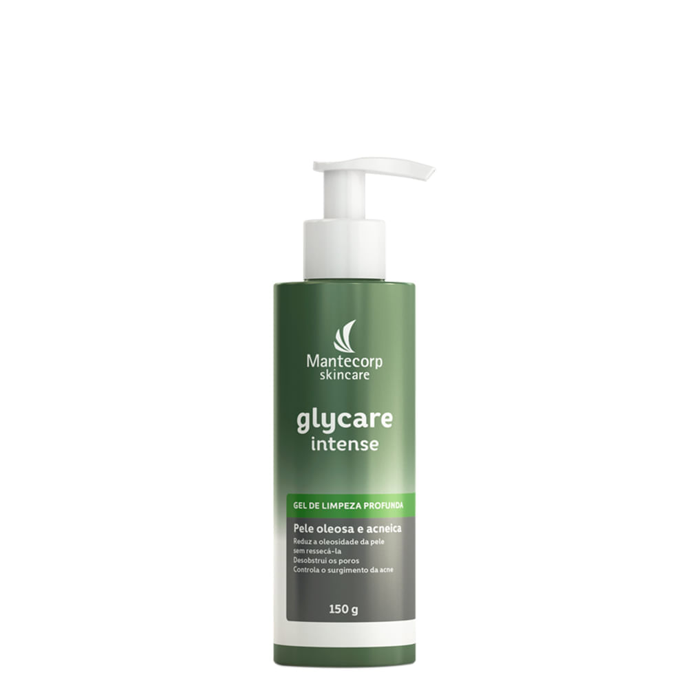 Gel Facial de Limpeza Profunda Mantecorp Glycare Intense 150g