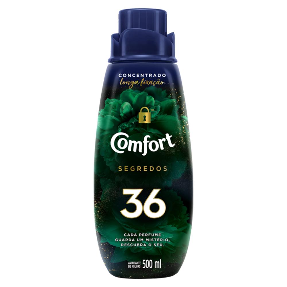 Amaciante Concentrado Comfort 36 Segredos 500ml