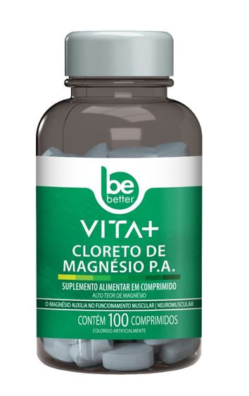 Vita + Clor Magnesio Be Better 100 Unidades