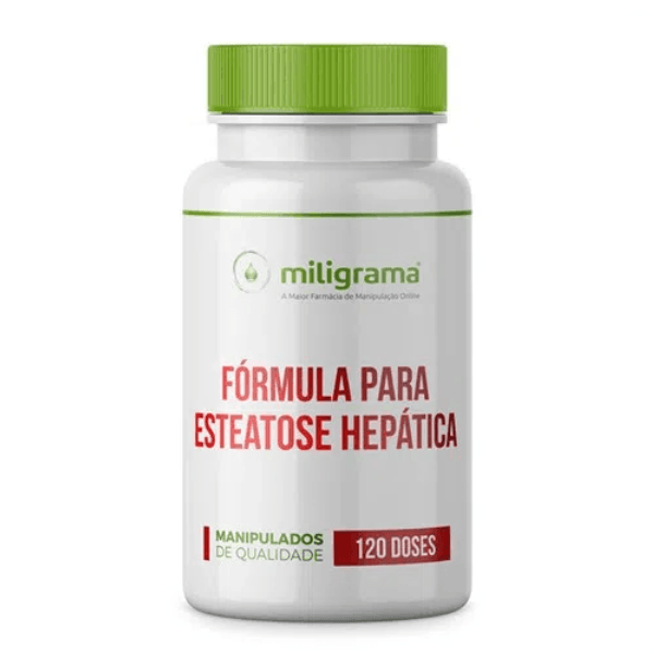 Fórmula para Esteatose Hepática gordura no fígado 120 Doses