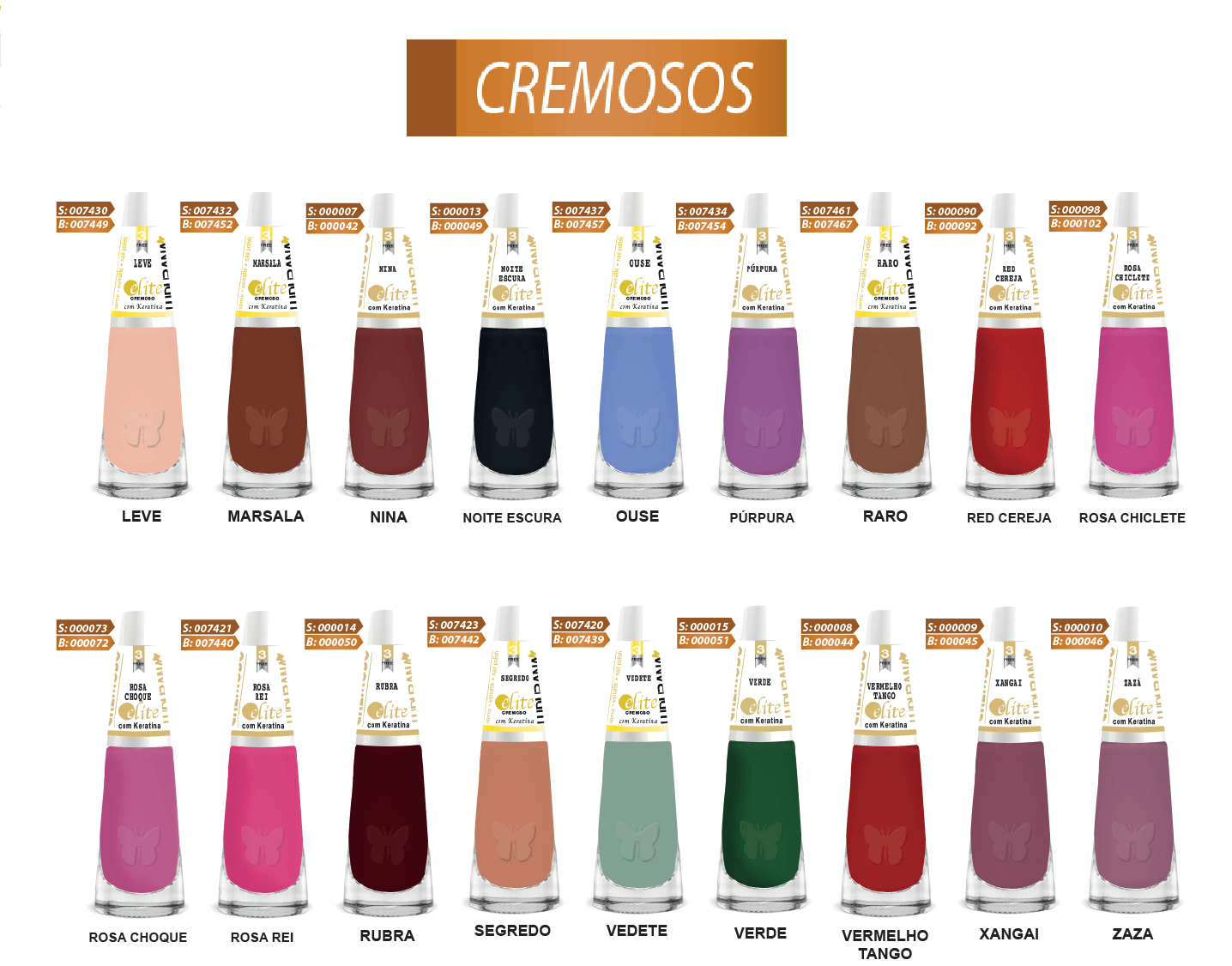 Esmalte Ludurana Cremoso 8ml Cor: Noite Escura