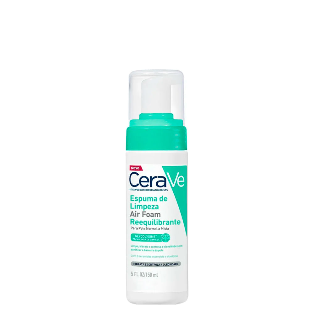 Espuma de Limpeza Cerave Air Foam 150ml