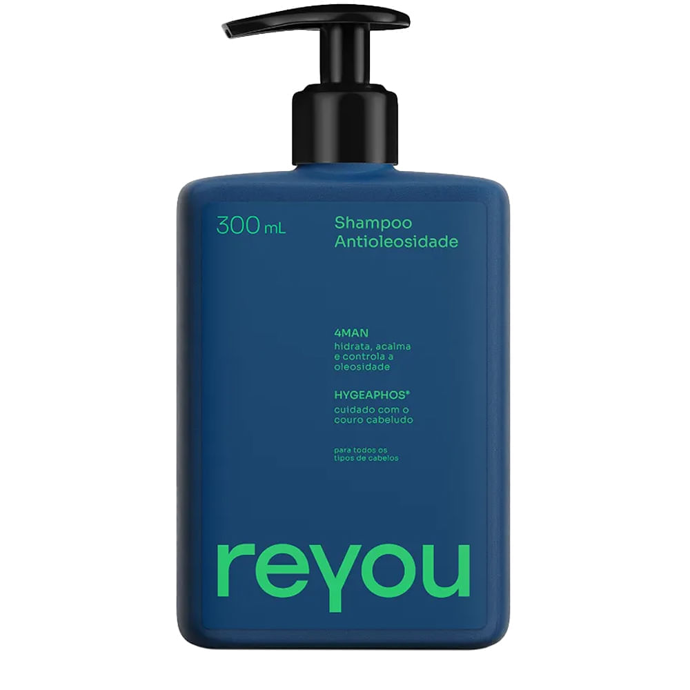 Reyou - 4Man Hygeaphos Antioleosidade - Shampoo Masculino