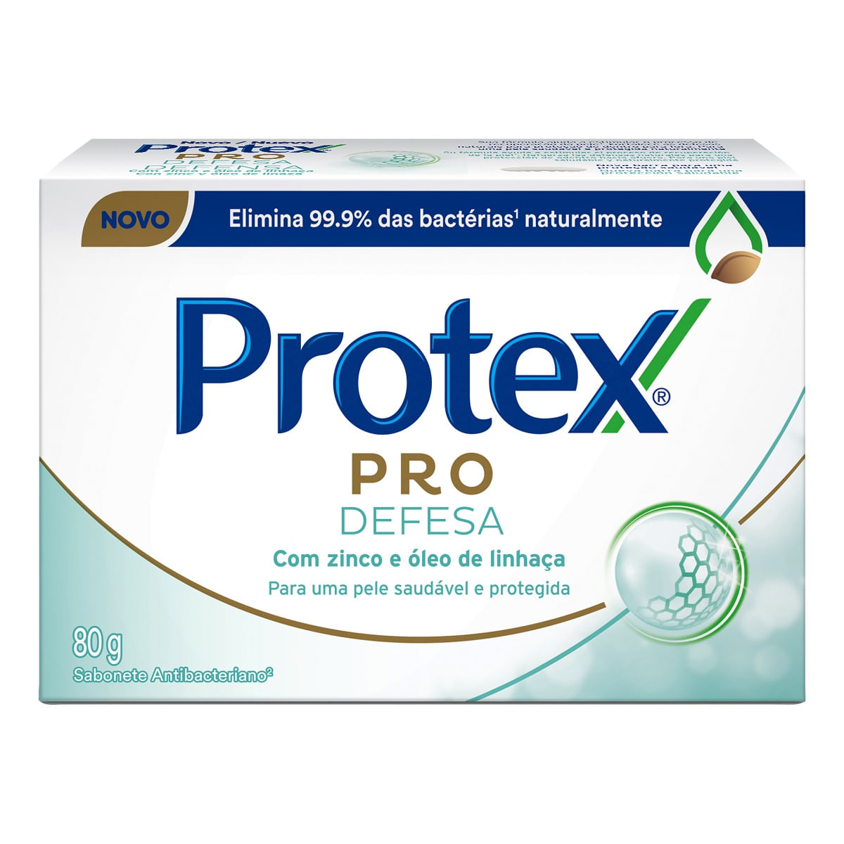 Sabonete em Barra Protex Pro Defesa Antibacteriano 80g
