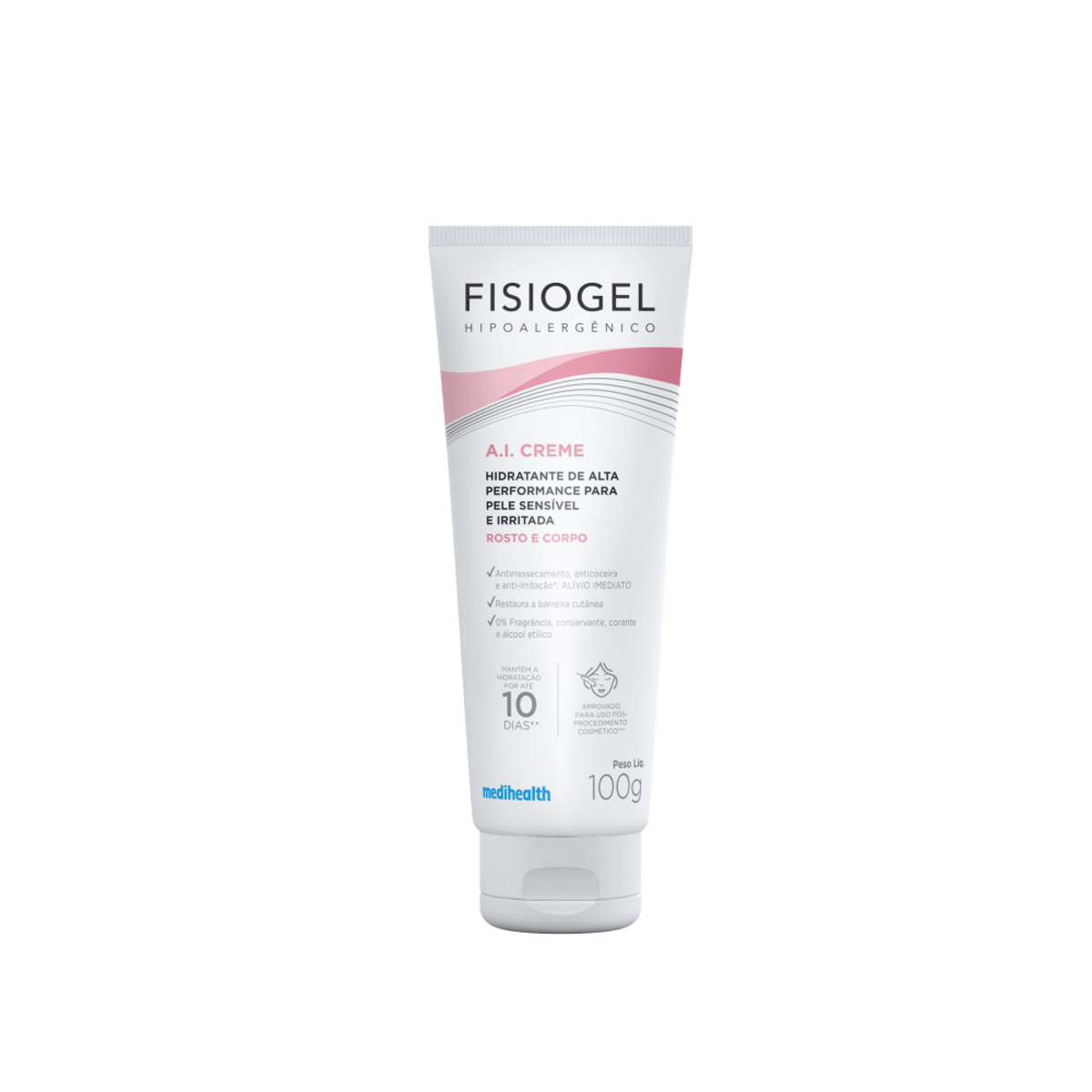Creme Corporal Fisiogel AI Hidratante Peles Sensíveis 100g