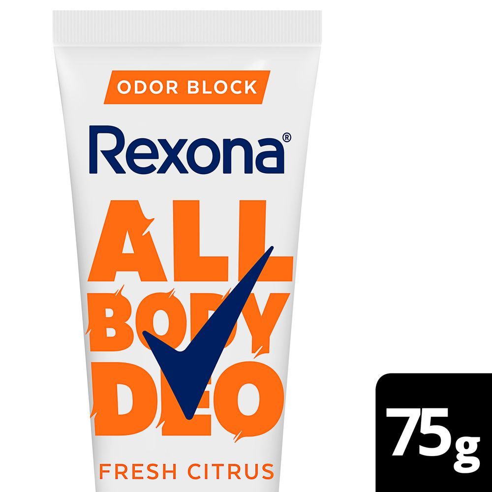 Desodorante Corporal Rexona All Body Deo Fresh Citrus Creme 75g