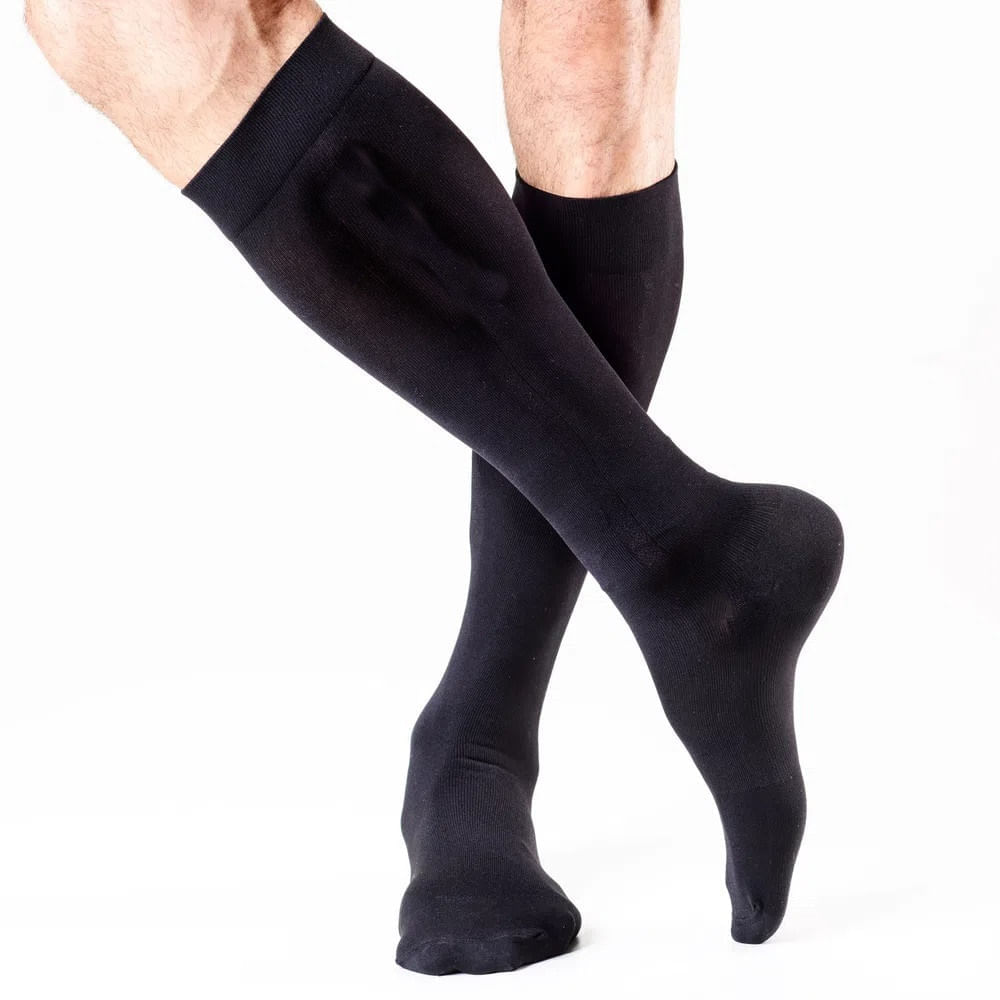 Meia Masculina Elegância Urban - Sigvaris - Preta - Tam M