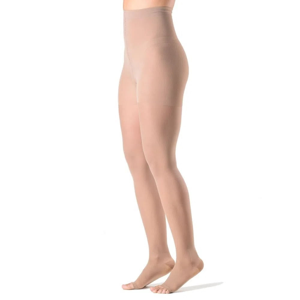 Meia-Calça Ever Sheer 20-30mmHg - Aberta - Natural - Tam P2