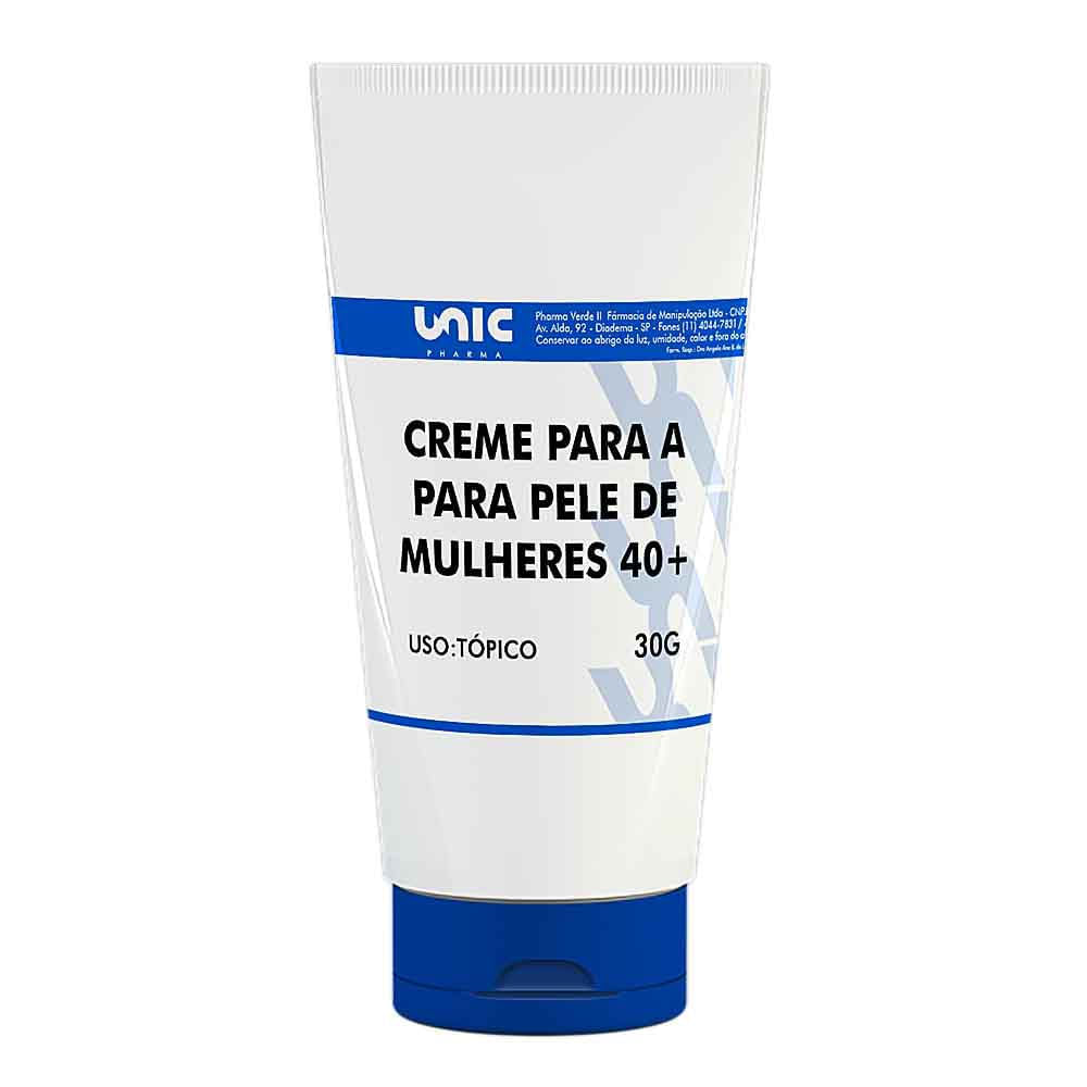 Creme Auxiliar para Mulheres Acima de 40 Anos - 30g