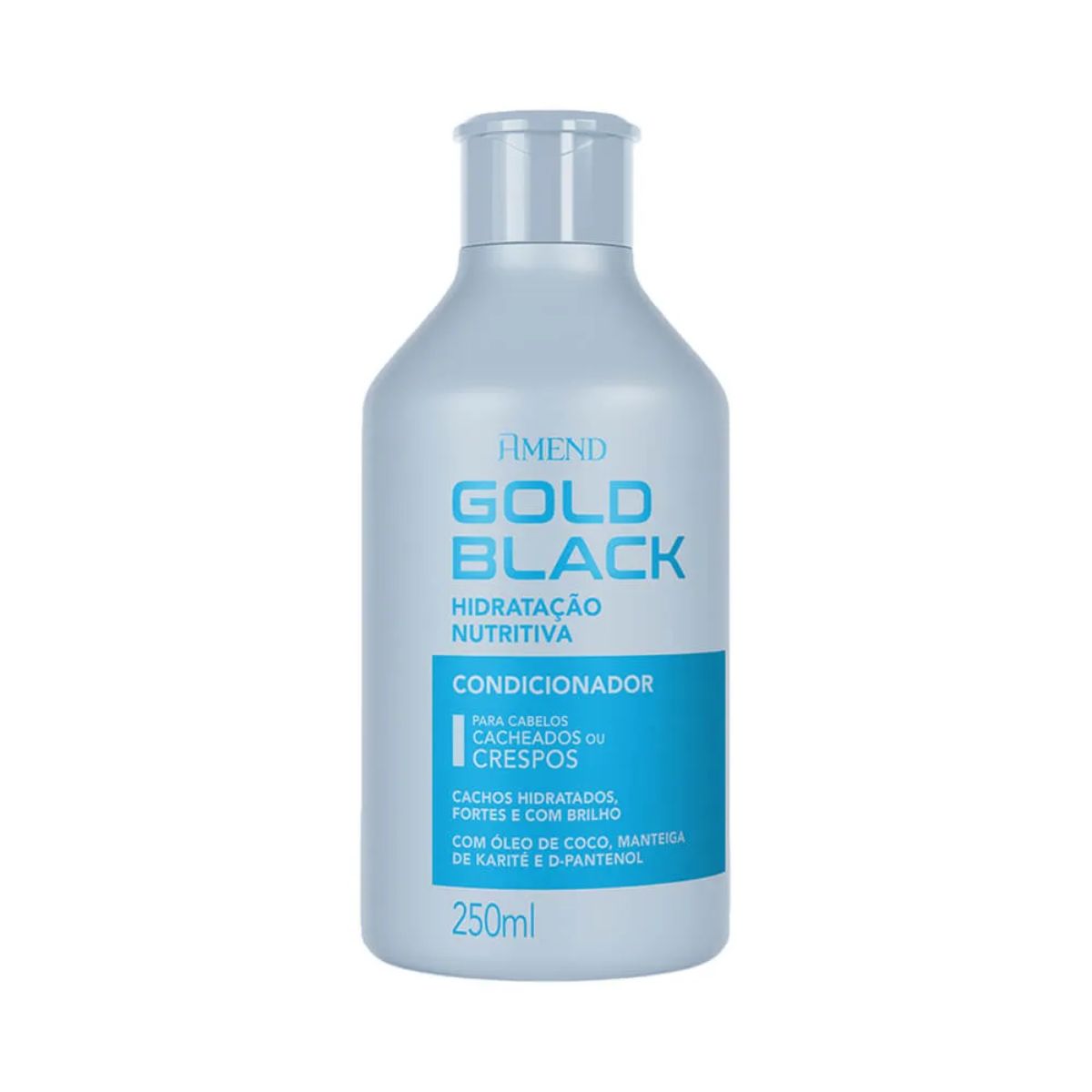 Shampoo Amend Gold Black Hidratação Nutritiva 250ml