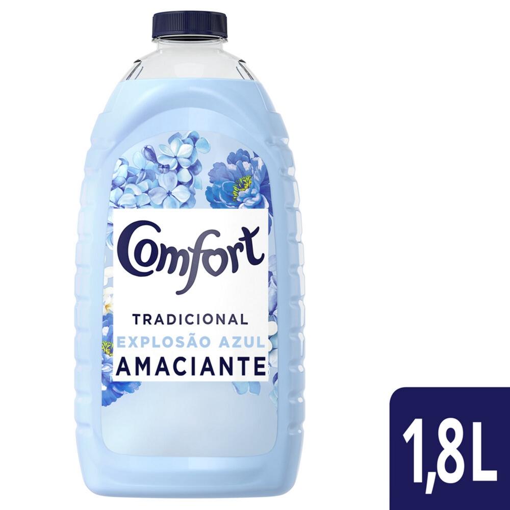 Amaciante Diluído Comfort Tradicional Explosão Azul 1,8L