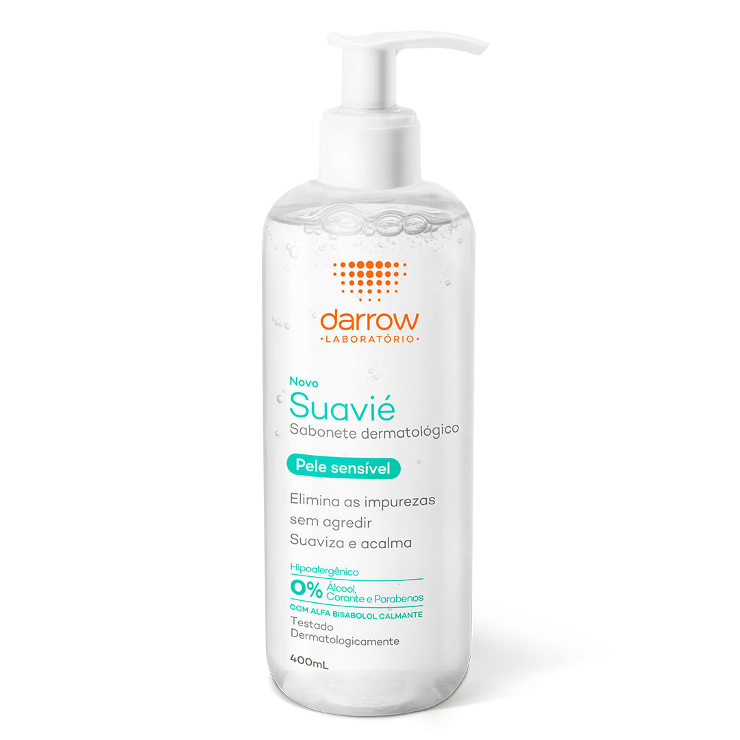 Suavié Sabonete Dermatológico Para Pele Sensível 400ml