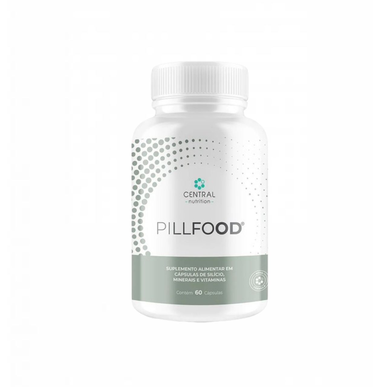 Pillfood Silício Orgânico - Central Nutrition - 60 Cápsulas