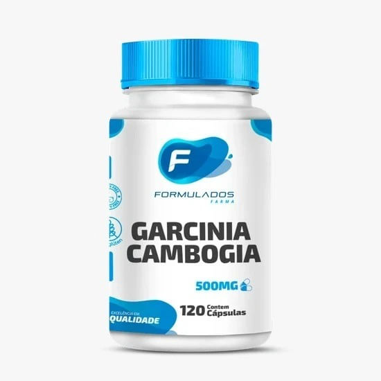Garcínia Cambogia 500mg 120 Cápsulas