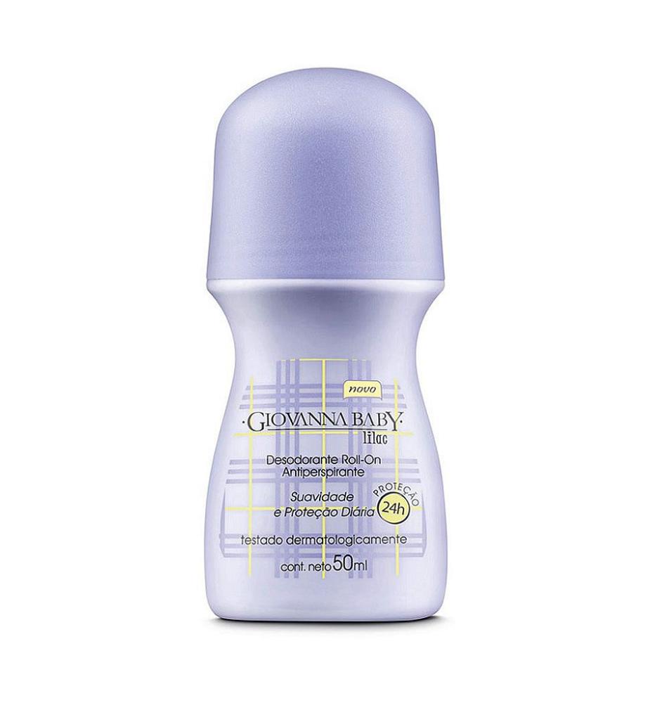 Desodorante Giovanna Baby Roll-On Lilás 50ml