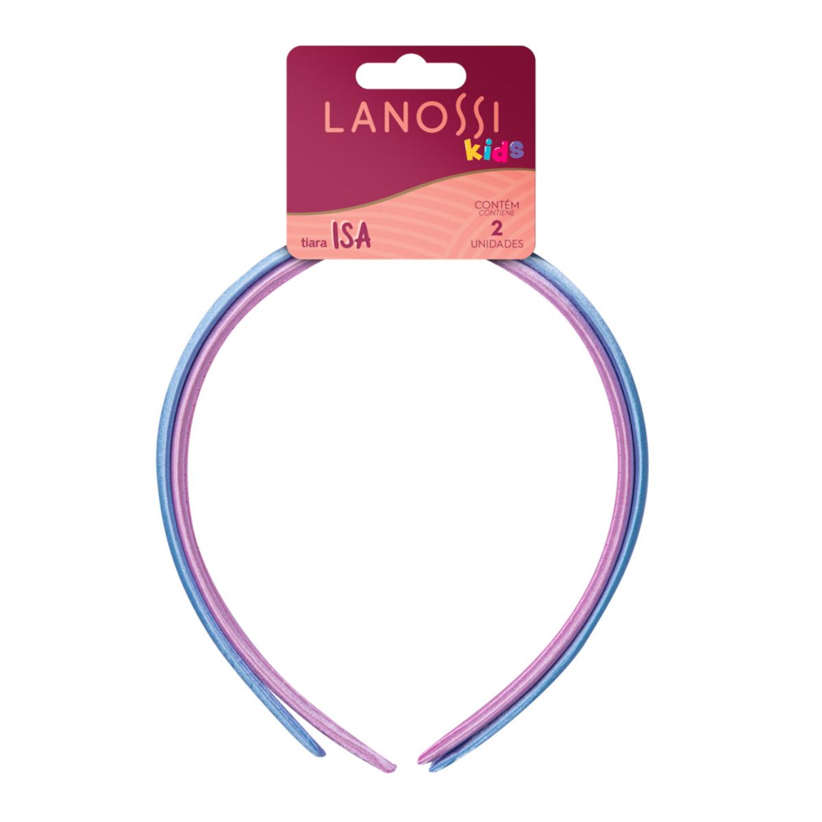 Kit Tiara Infantil Lanossi Isa 2 Unidades