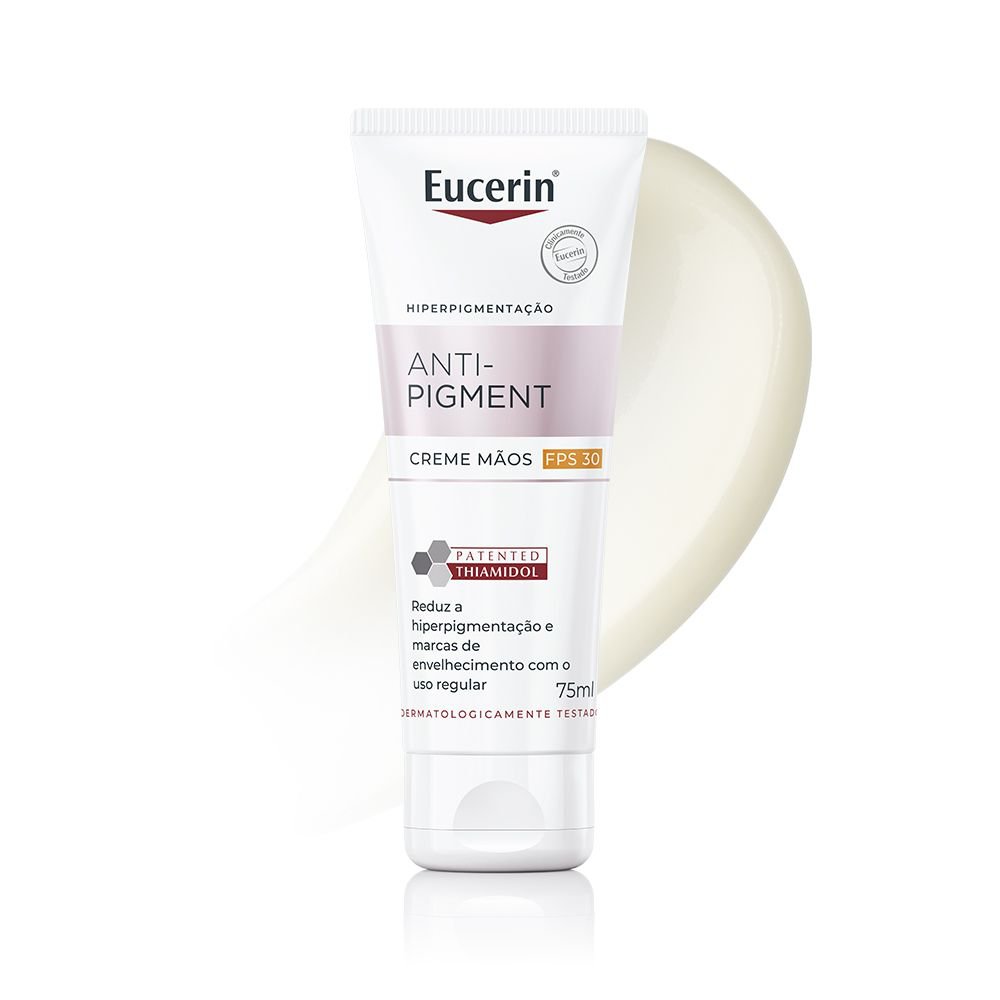 Creme para as Mãos Eucerin Anti-Pigment Clareador FPS 30 75ml