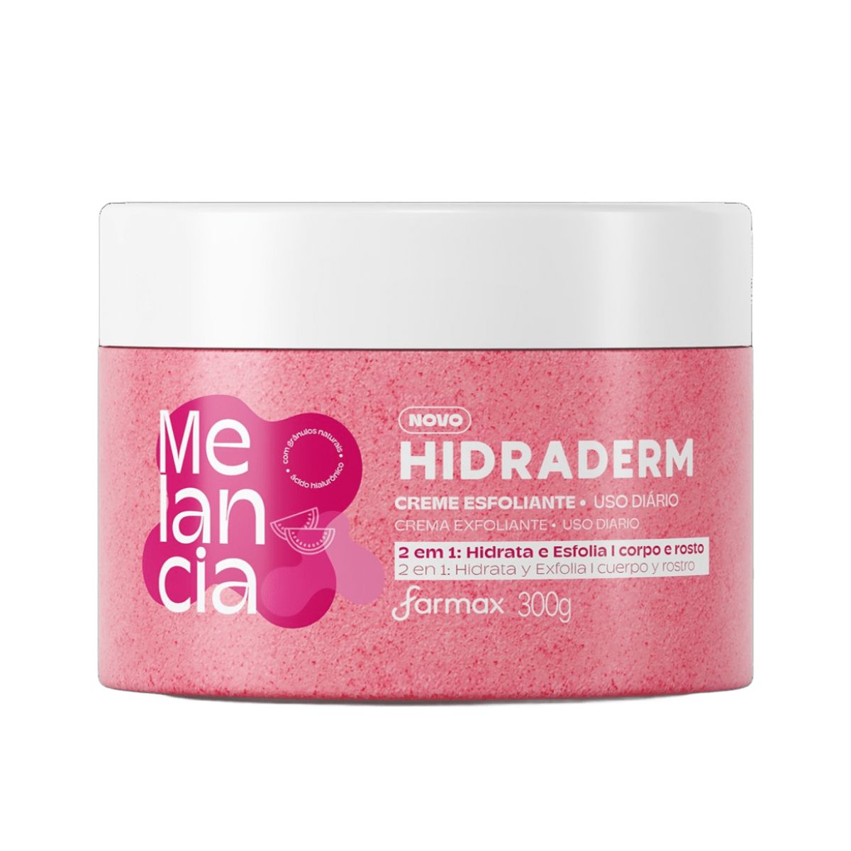 Creme Esfoliante Hidraderm Melancia 300g