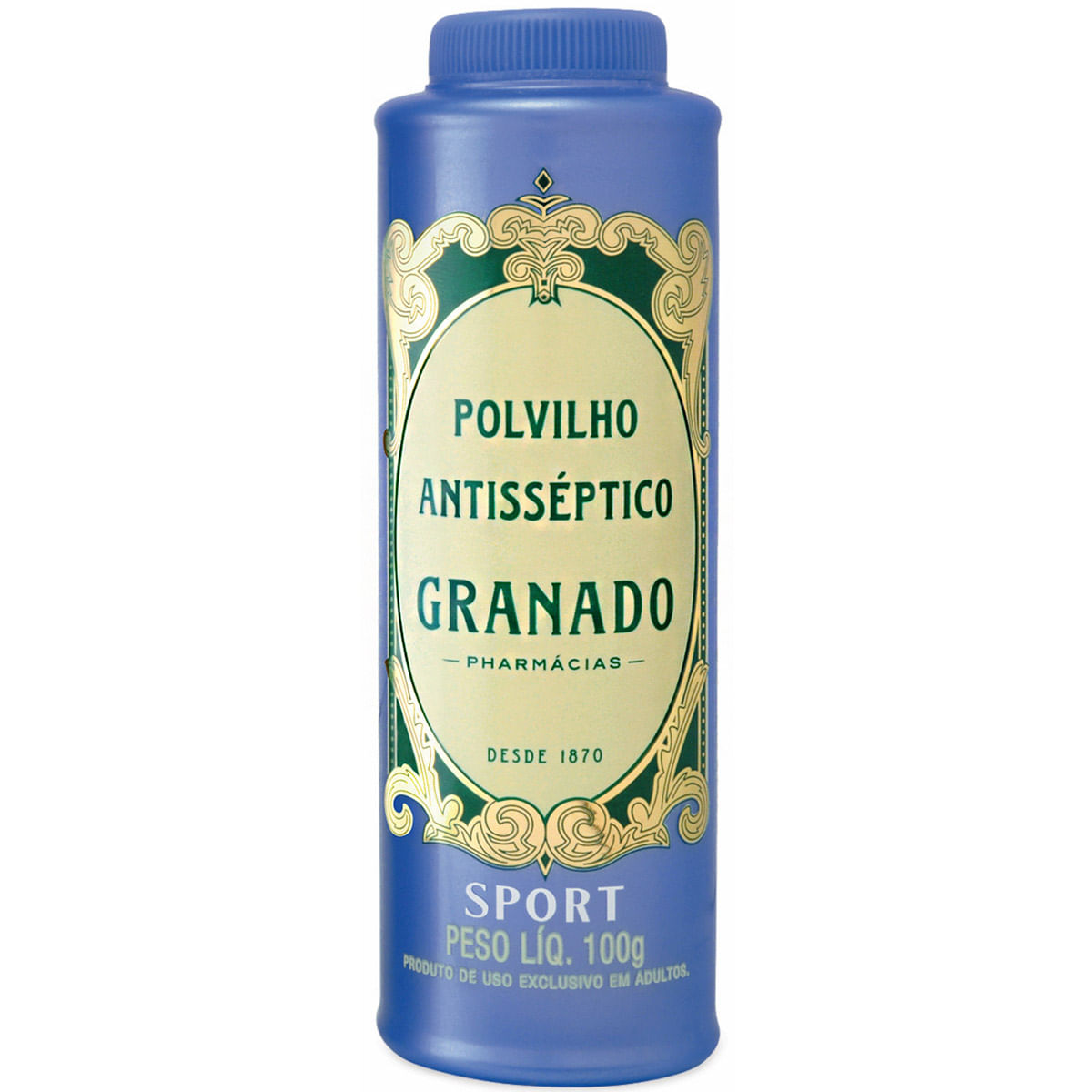 Talco Polvilho Granado Antisséptico Sport 100g