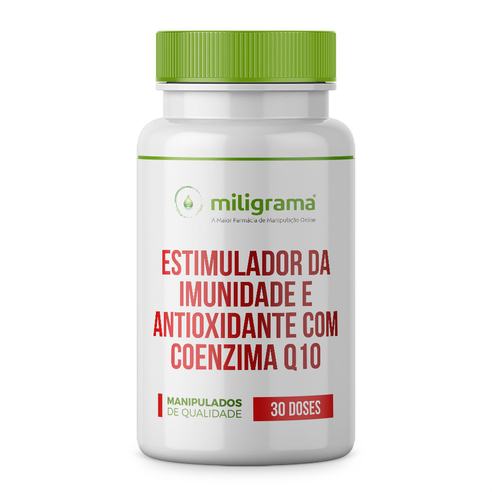 Estimulador da Imunidade e Antioxidante com Coenzima Q10 - 30 Doses