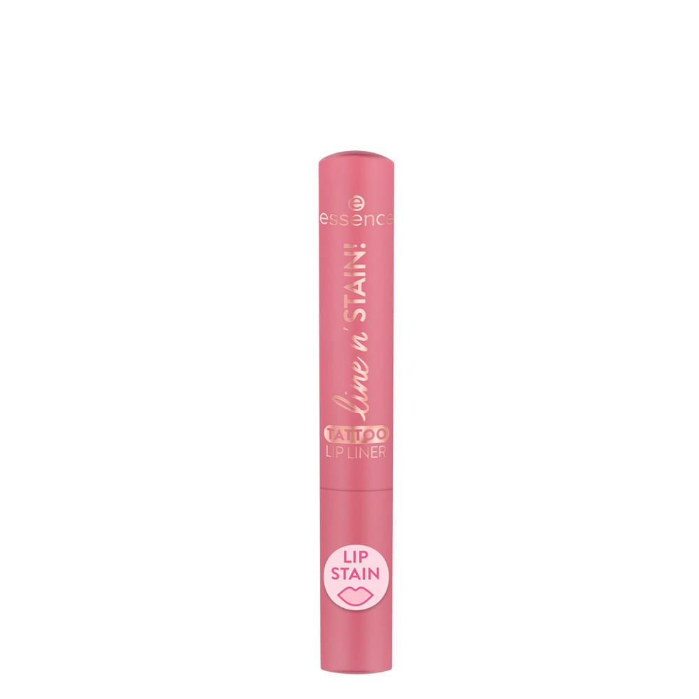 Lápis Labial Essence Ponta de Feltro Stain! Tattoo 01 Everyone'S Nude-Pink 2,5ml