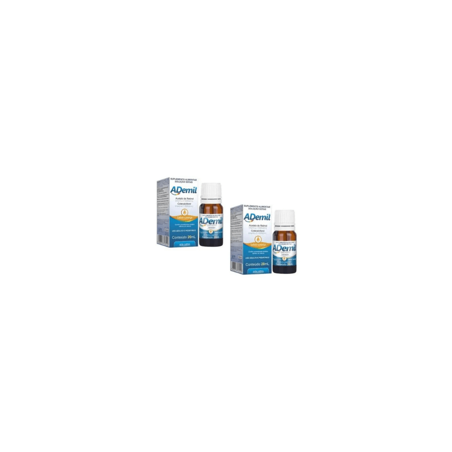 Ademil Gotas 2x20ml Vitaminas A Vitamina D Arte Nativa