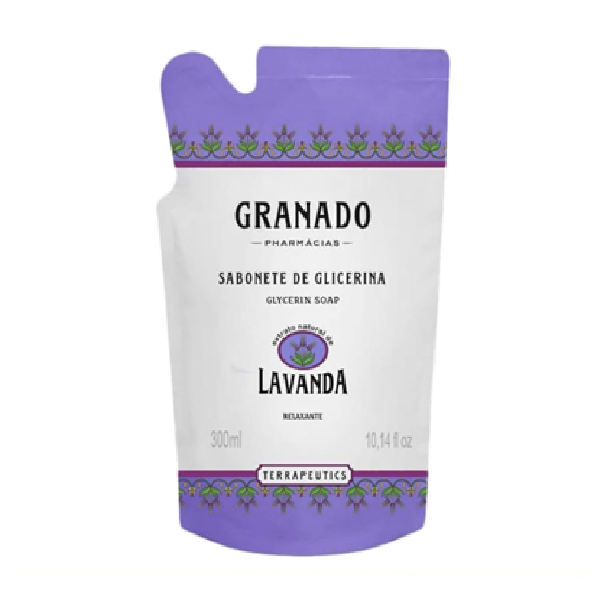 Sabonete Líquido Glicerinado Granado Terrapeutics Lavanda Refil 300m
