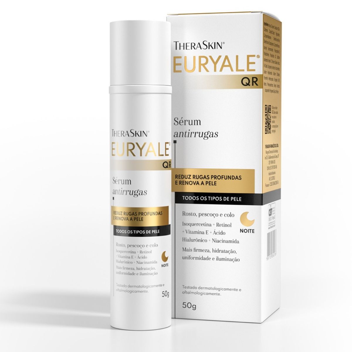 Sérum Facial Euryale QR Anti Idade Noturno 50g